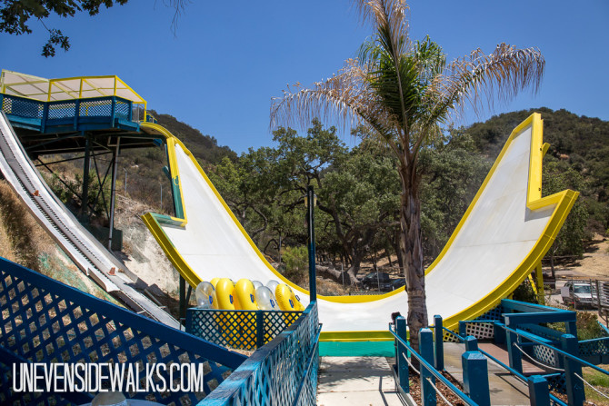 Big Pendulum Slide at Water Park